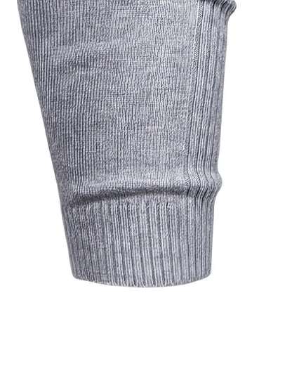 Pull homme – Col roulé – Coupe slim – Maille douce – Manches longues casual chic