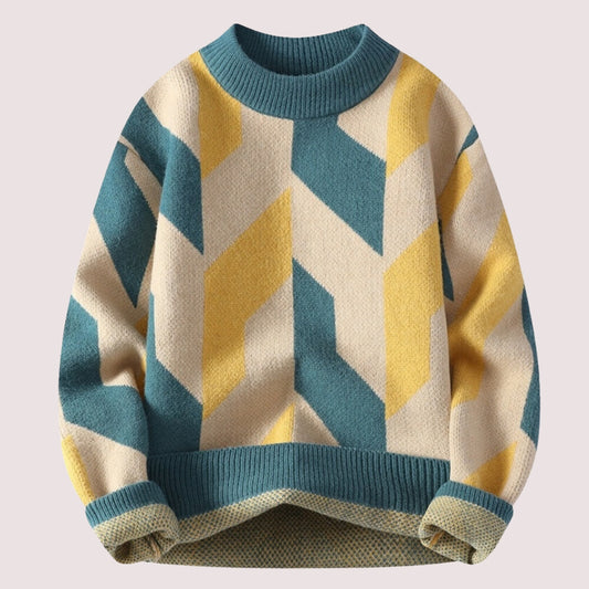 Pull Décontracté Homme en Maille