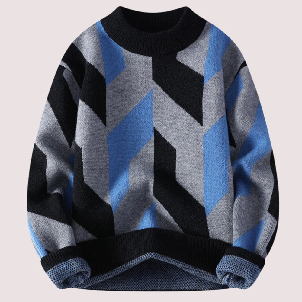 Pull Décontracté Homme en Maille
