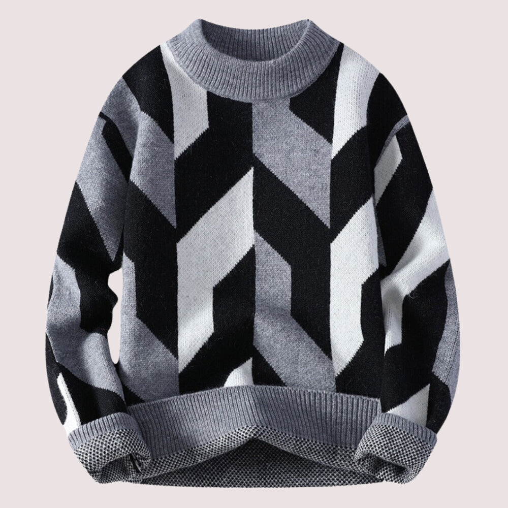 Pull Décontracté Homme en Maille
