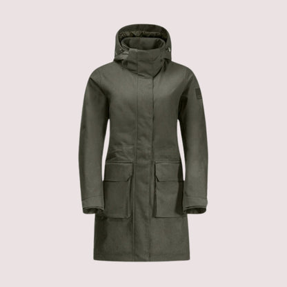 Veste Matelassée Mi-longue pour Femme