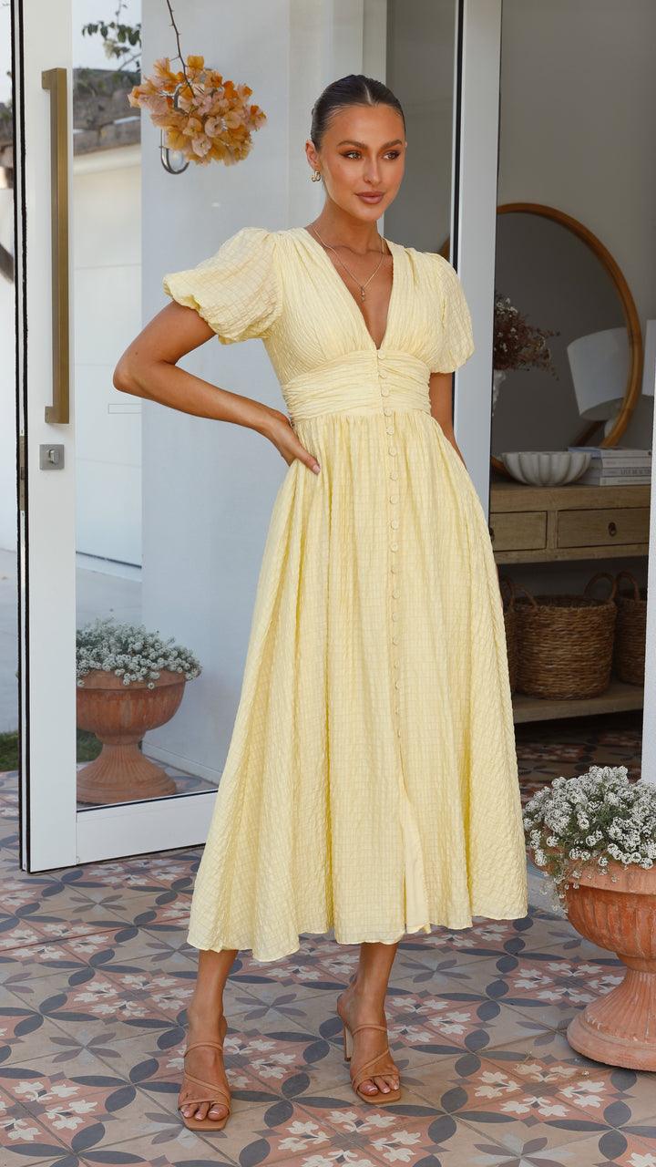 Robe longue femme – Tissu fluide respirant – Boutonnée – Manches longues